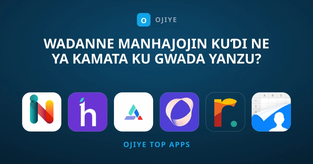 Wadanne Manhajojin Kuɗi Ne Ya Kamata Ku Gwada Yanzu?